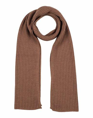 Gran Sasso Man Scarf Camel Virgin Wool Cover