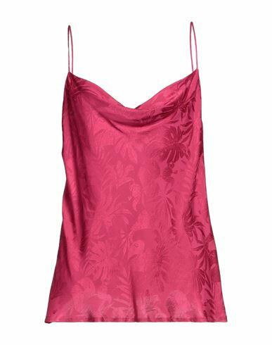 Simona Corsellini Woman Top Fuchsia Viscose Cover