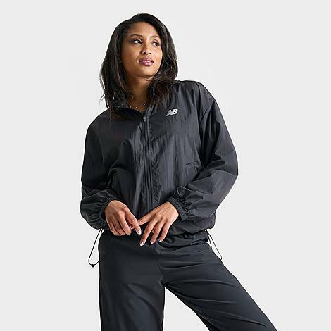 Women's New Balance Athletics Packable Woven Jacket Cover