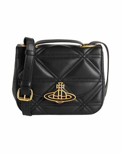 Vivienne Westwood Woman Cross-body bag Black Lambskin Cover