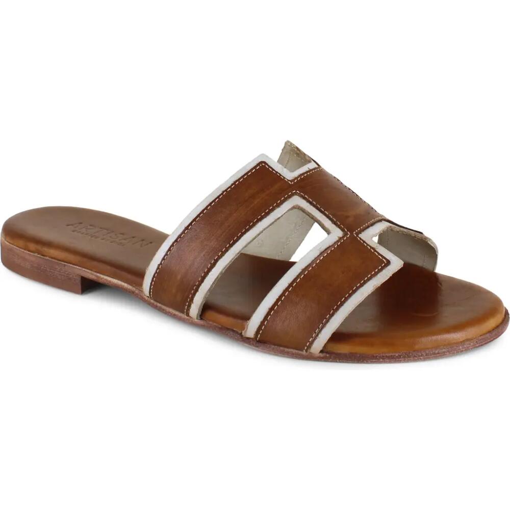 Artisan Crafted By Zigi Alitza Leather Sandal in Brown Cover