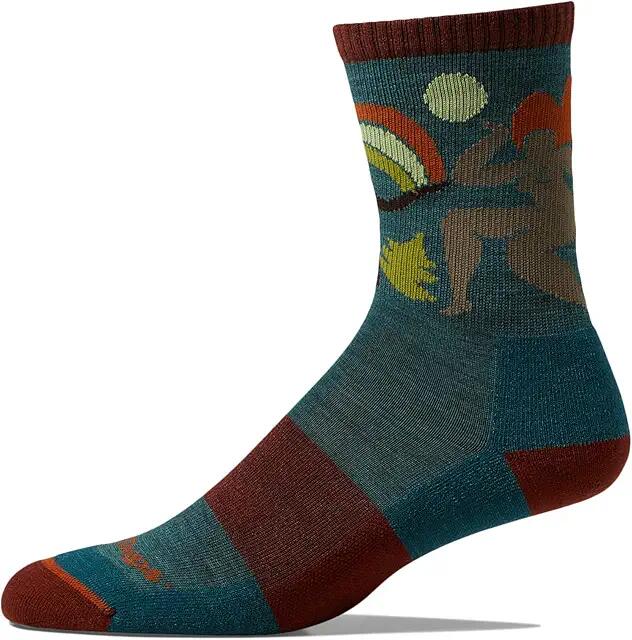 Darn Tough Vermont Trailblazer Micro Crew Lightweight with Cushion (Teal) Women's Crew Cut Socks Shoes Cover