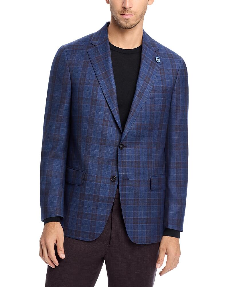 Hart Schaffner Marx New York Plaid Soft Regular Fit Sport Coat Cover