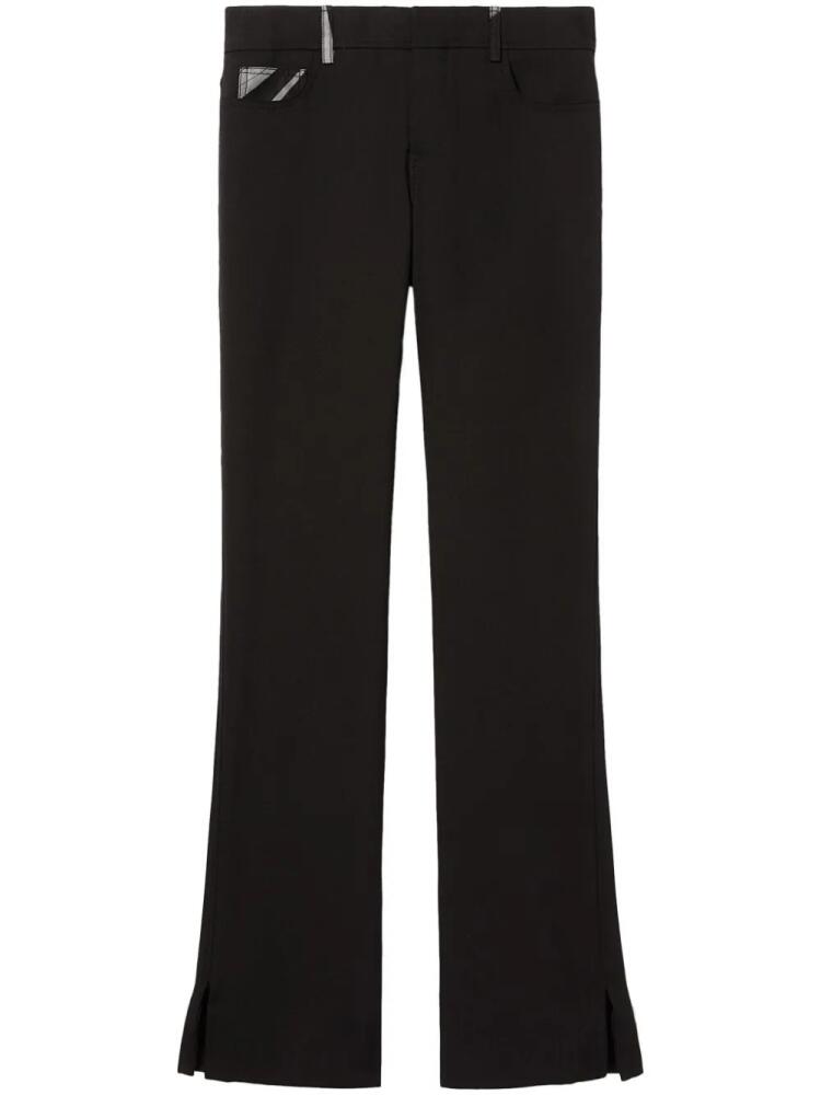 PUCCI Marmo-print straight-leg trousers - Black Cover