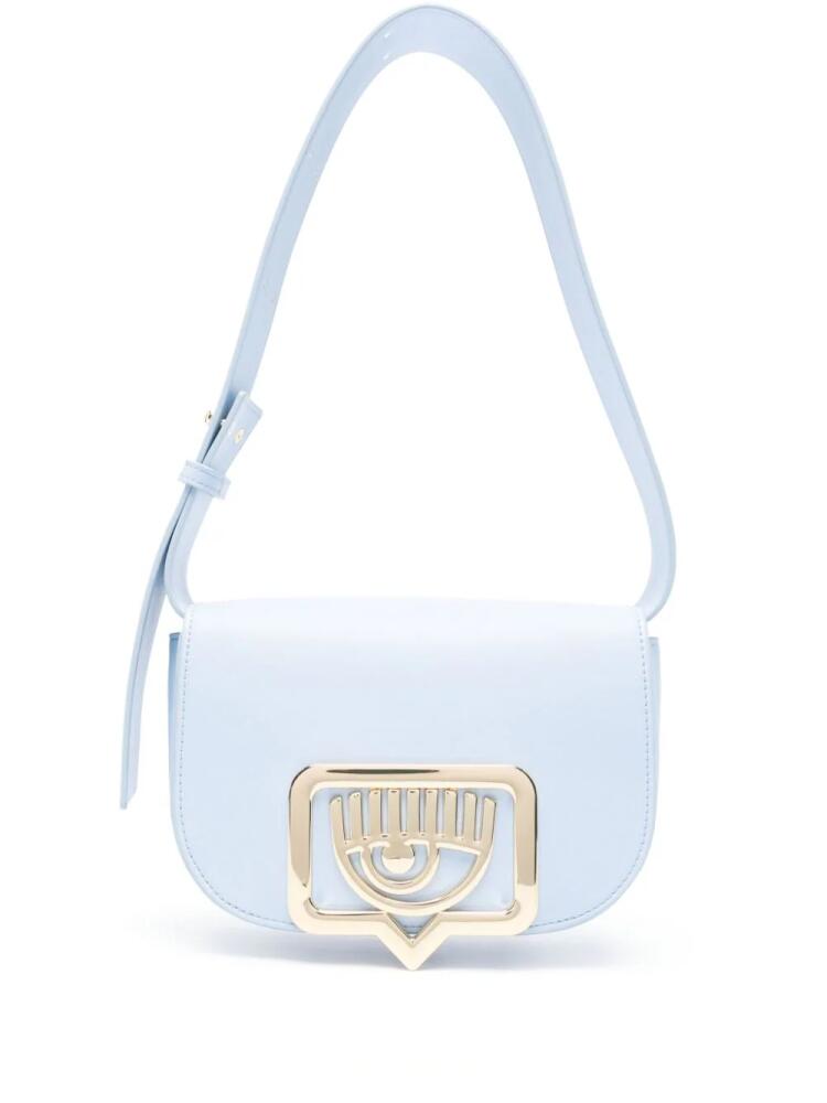 Chiara Ferragni Eyelike-motif shoulder bag - Blue Cover