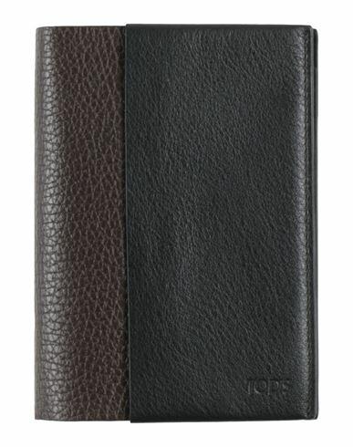 Tod's Man Document holder Dark brown Leather Cover