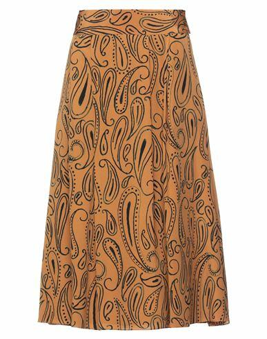 Aspesi Woman Midi skirt Camel Silk Cover