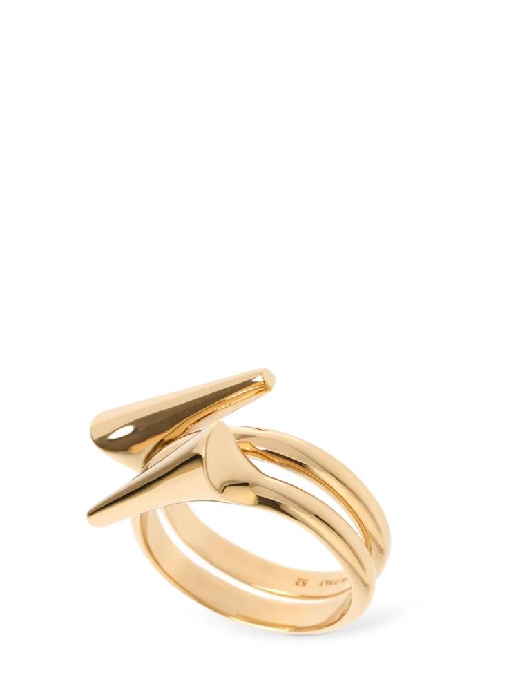 FERRAGAMO Gancio Point Ring Cover