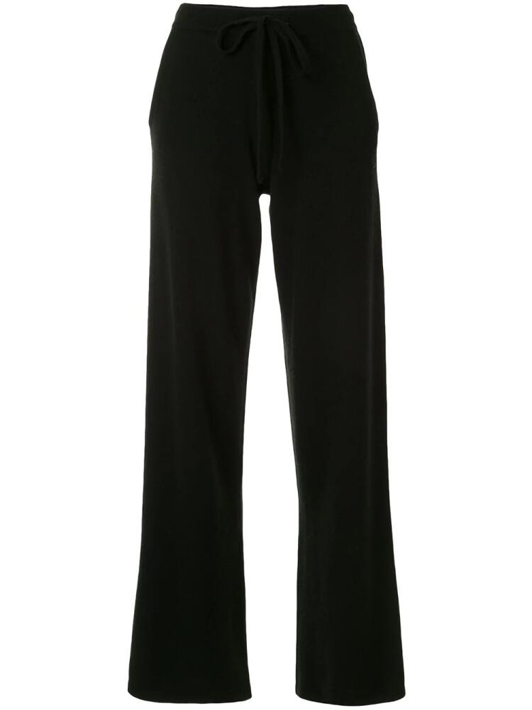 Chinti & Parker wide leg track pants - Black Cover