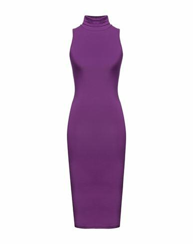 Mangano Woman Midi dress Mauve Cotton Cover