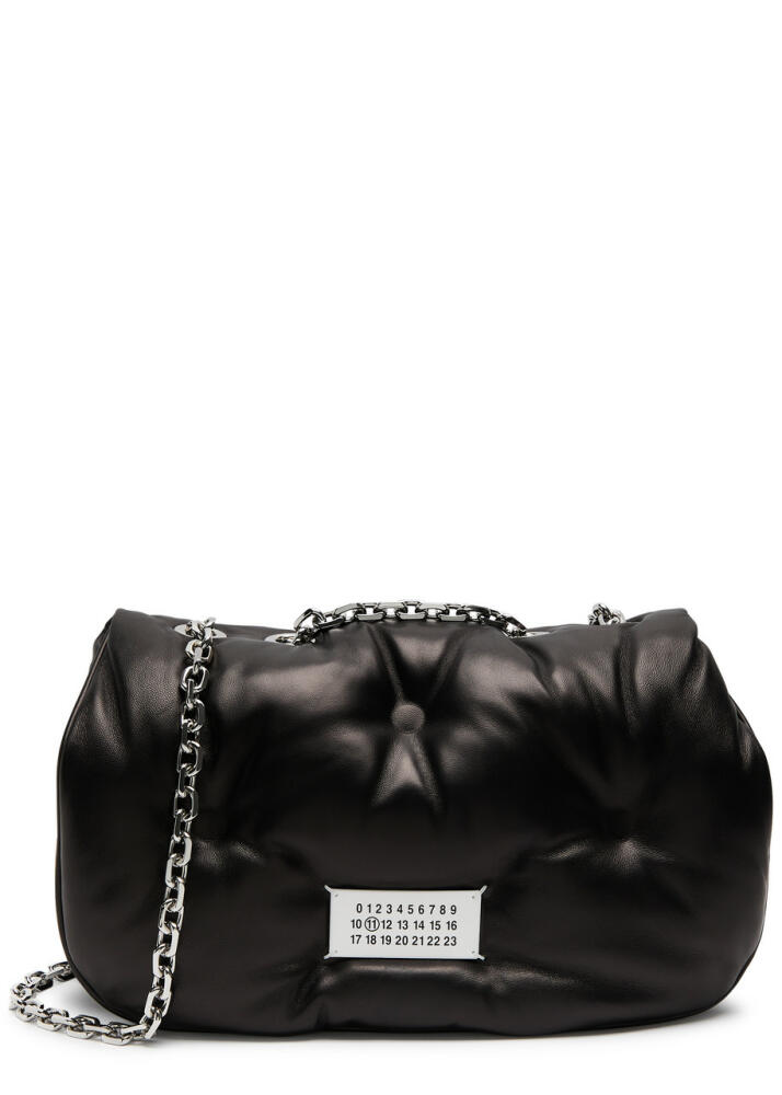 Maison Margiela Glam Slam Flap Medium Padded Leather Shoulder bag - Black Cover