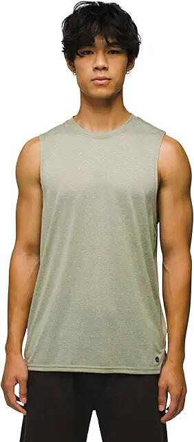 Prana Natural Flow Tank Standard Fit (Juniper Green) Men's Clothing Cover