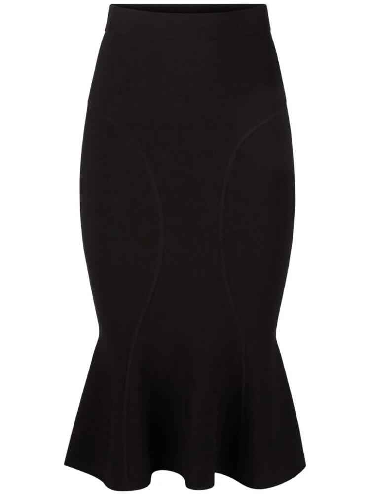 Nina Ricci high-waisted mermaid midi skirt - Black Cover