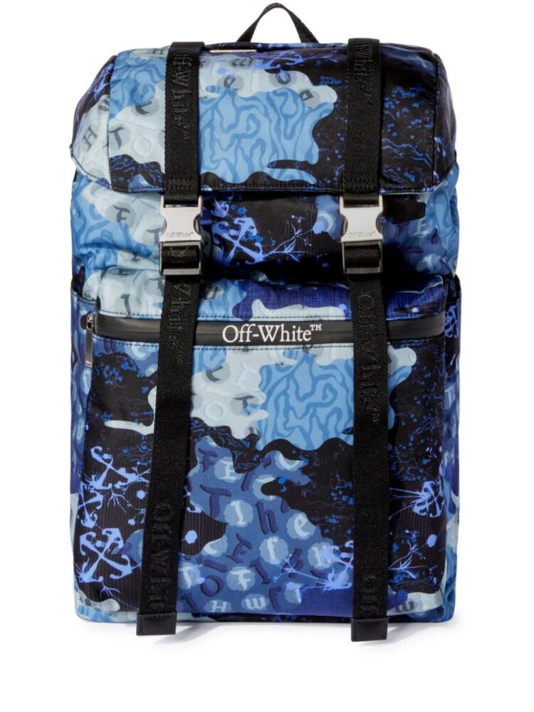 Off-White Outdoor backpack - Blue Cover