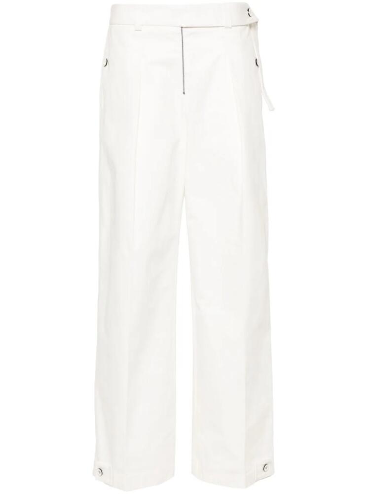 Jil Sander straight-leg trousers - White Cover