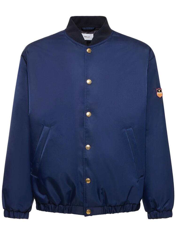 BALLY Buttoned Nylon Blouson Cover