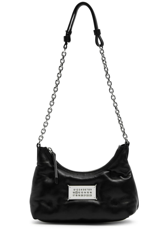 Maison Margiela Glam Slam Hobo Mini Padded Leather Shoulder bag - Black Cover