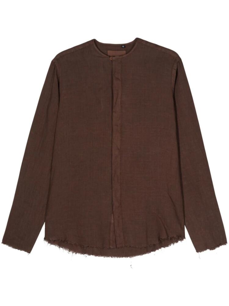 Costumein Dodo linen shirt - Brown Cover