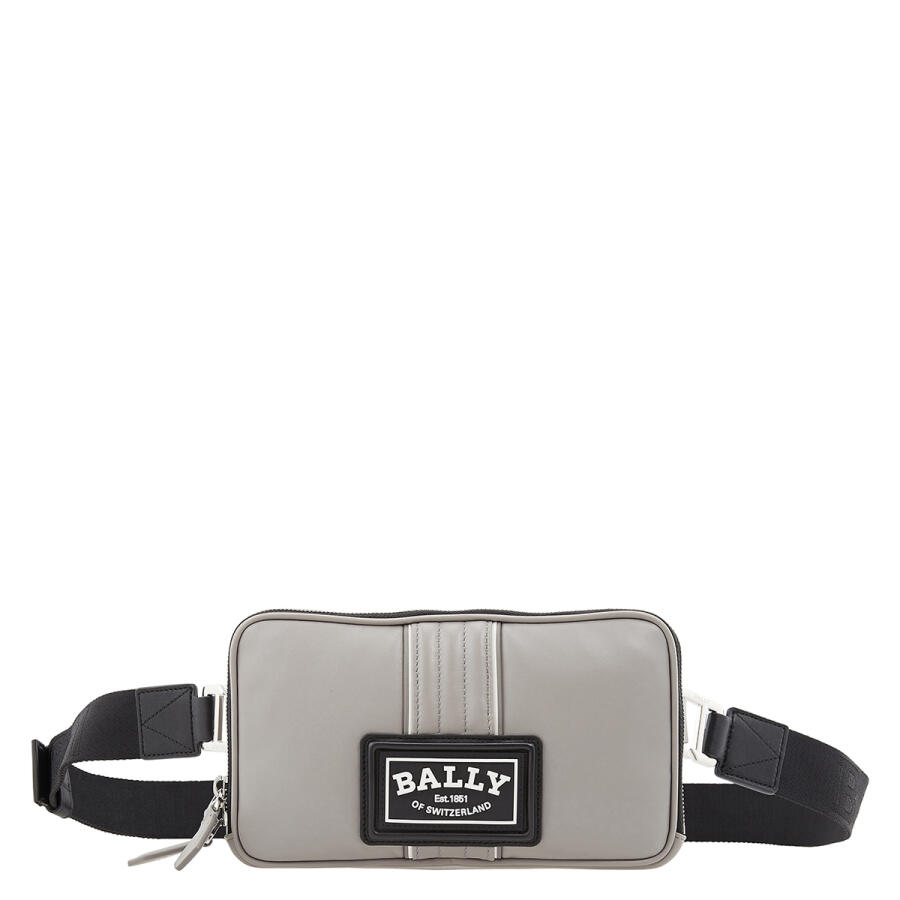 Bally Mens Breeze Antoo Logo Leather Belt Bag Cover