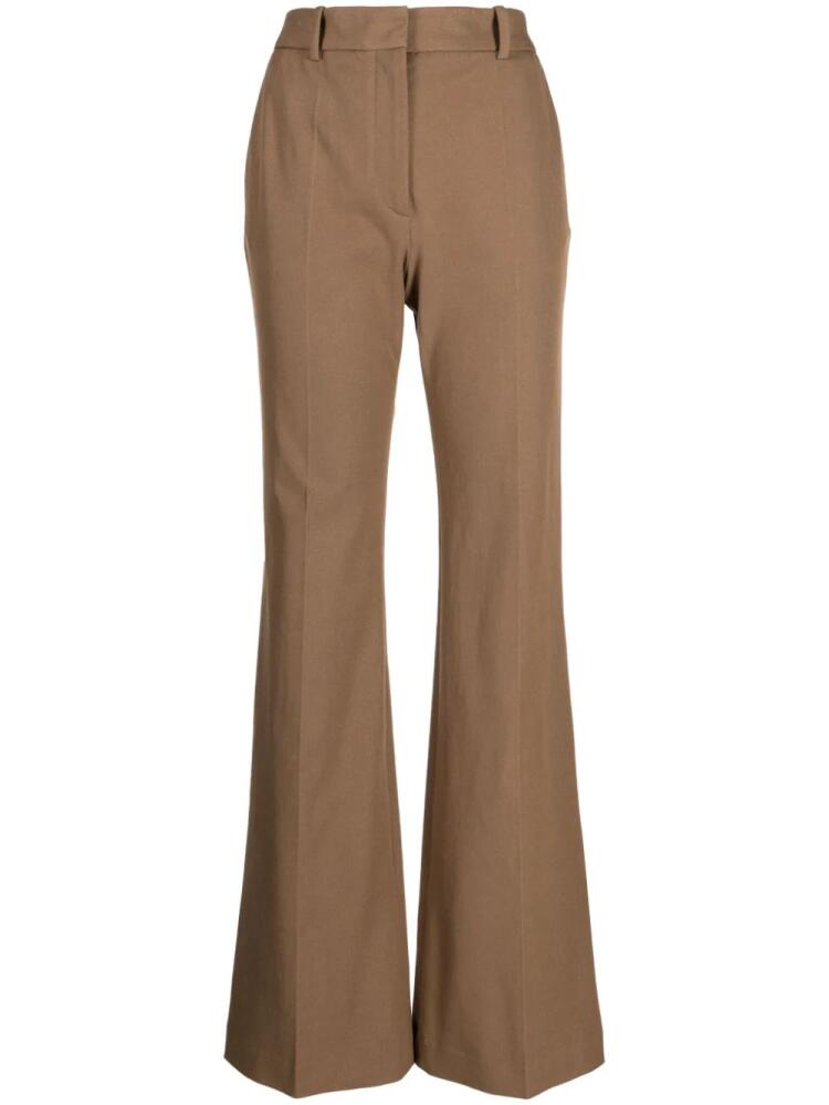 JOSEPH high-waisted tailored trousers - Brown Cover