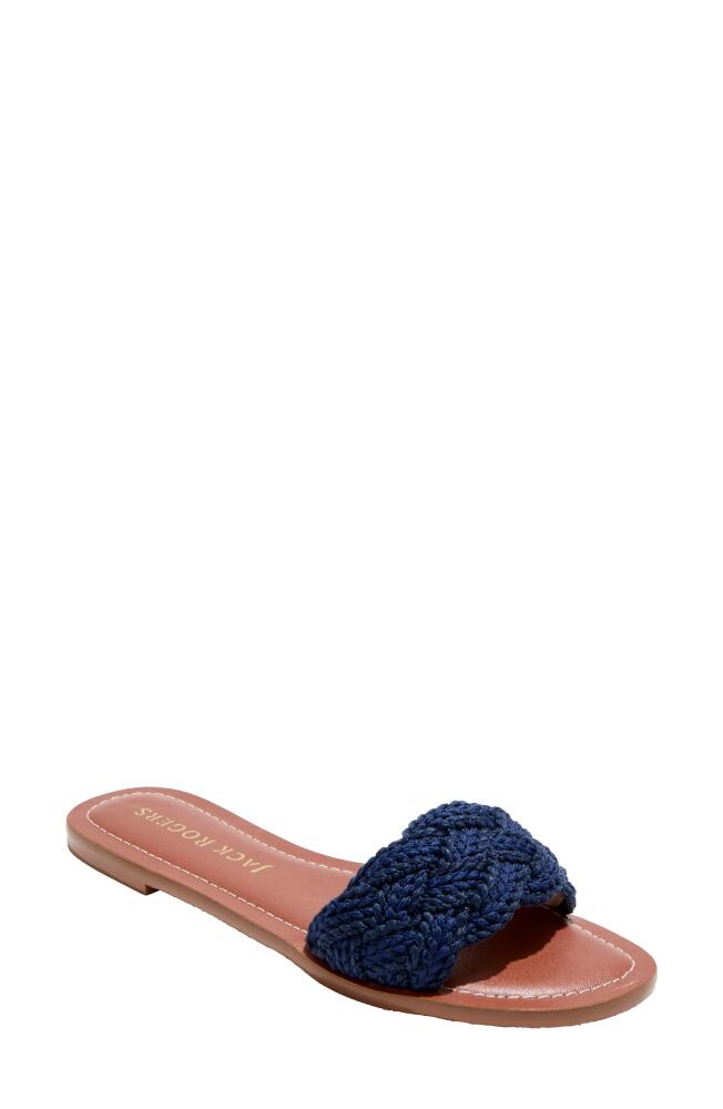 Jack Rogers Dumont Slide Sandal in Midnight Cover