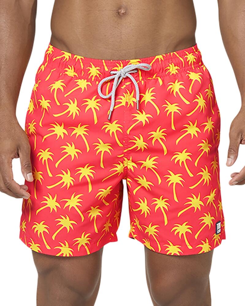 Tom & Teddy 6 Palm Swim Shorts Cover