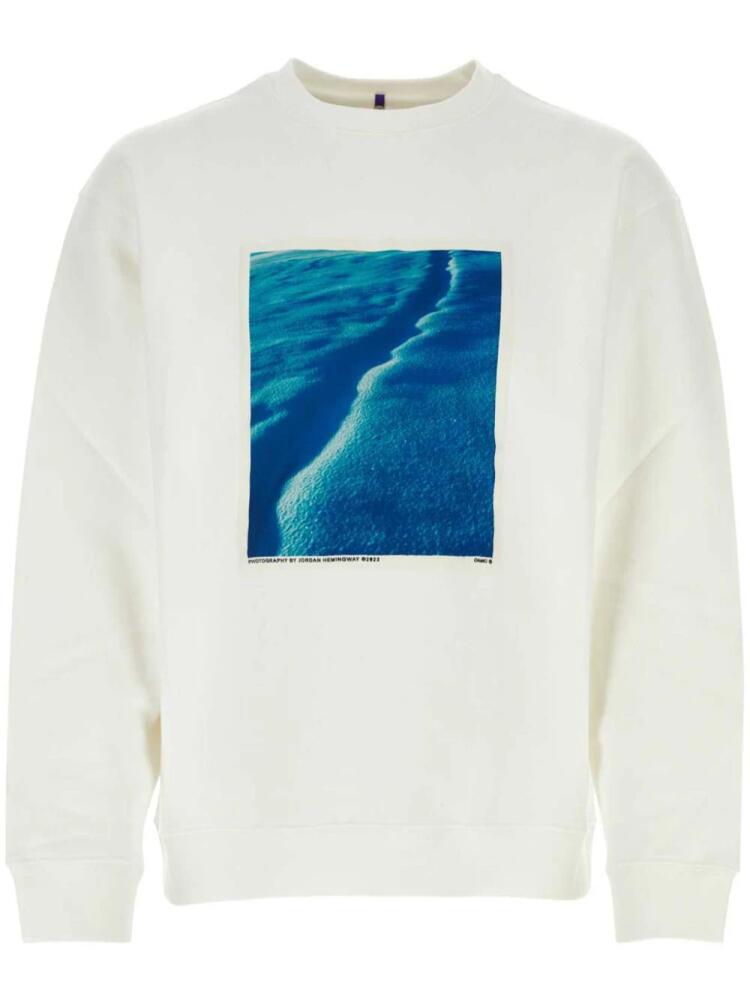 OAMC Eider Falls sweatshirt - White Cover