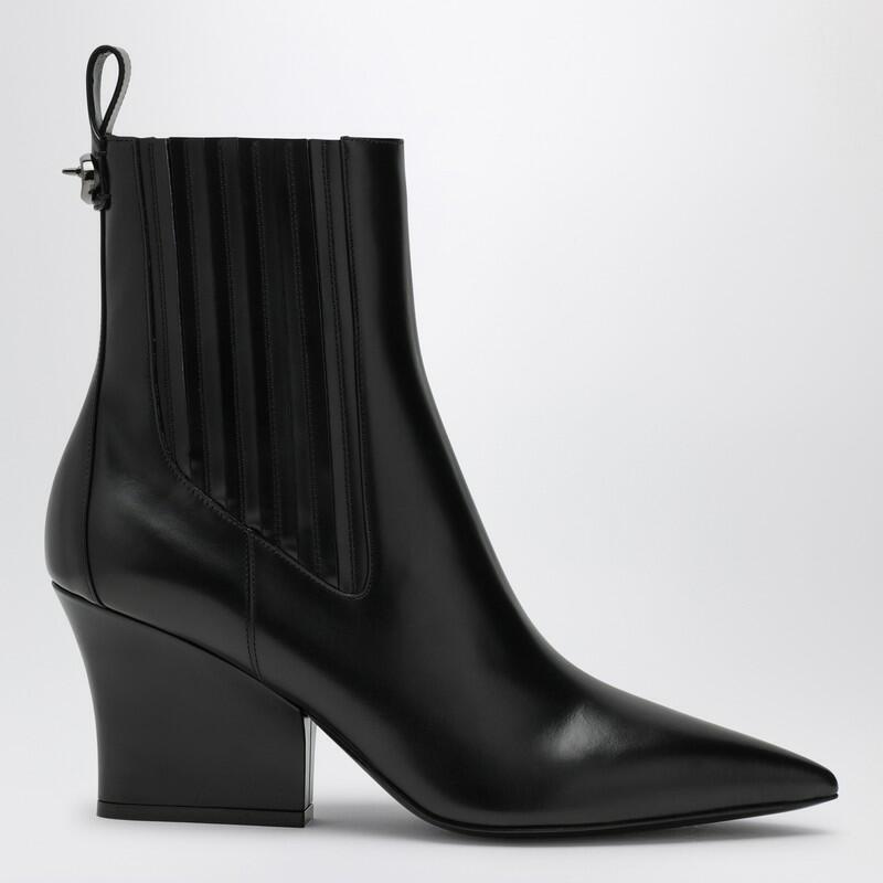 Valentino Garavani VLogo Lockette black boot Cover