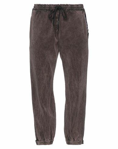 Mauna Kea Man Pants Dark brown Cotton Cover