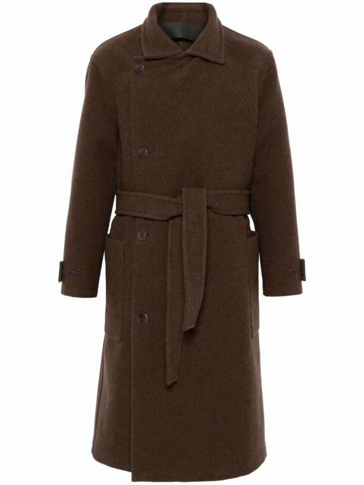 LEMAIRE wool coat - Brown Cover