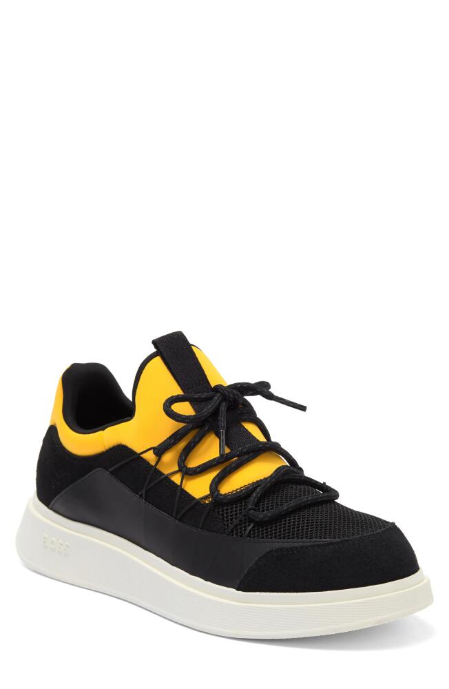 BOSS Bulton Running Shoe in Open Yellow Cover