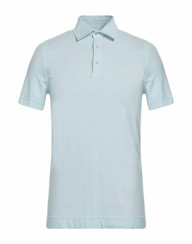 Ballantyne Man Polo shirt Sky blue Cotton Cover