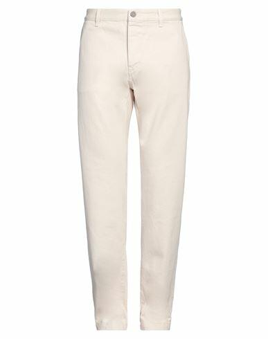 Tela Genova Man Pants Ivory Cotton Cover