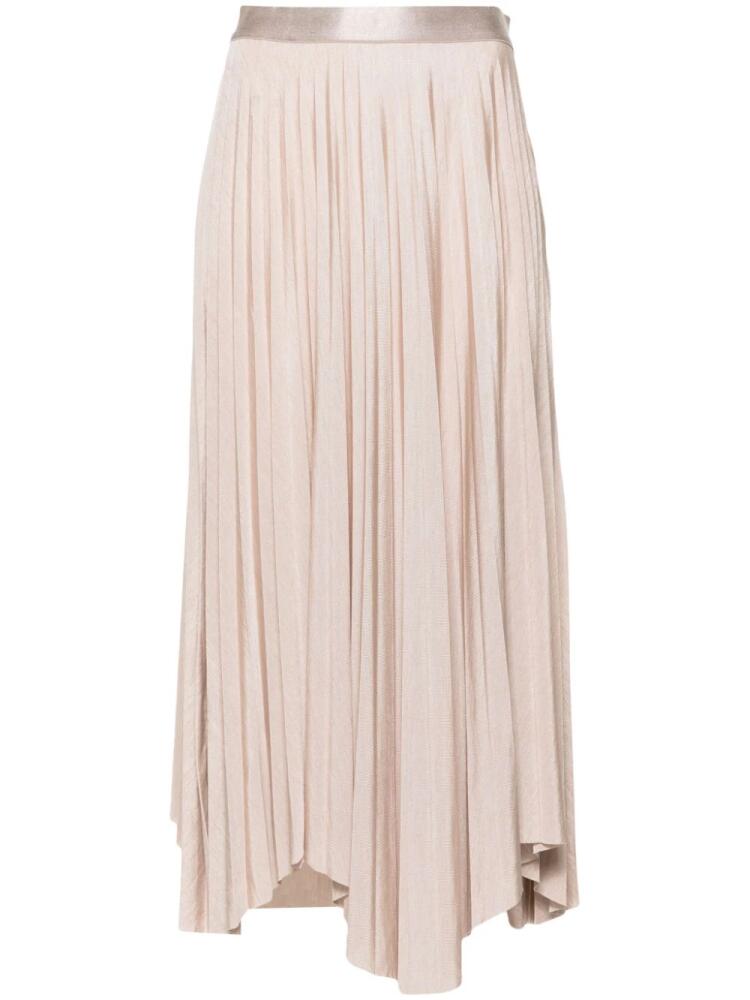 BOSS pleated midi skirt - Neutrals Cover