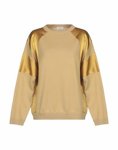 Brunello Cucinelli Woman Sweater Ocher Cashmere, Silk, Elastane, Brass Cover