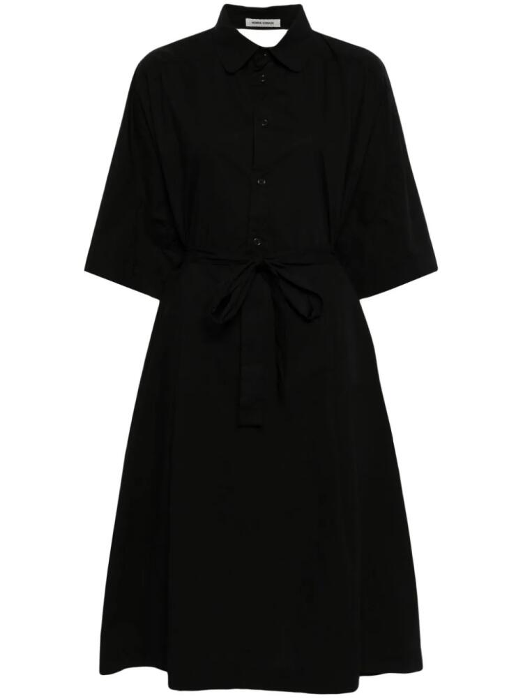 Henrik Vibskov Transfer V-back midi dress - Black Cover