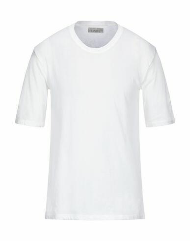 Laneus Man T-shirt White Cotton, Polyamide Cover