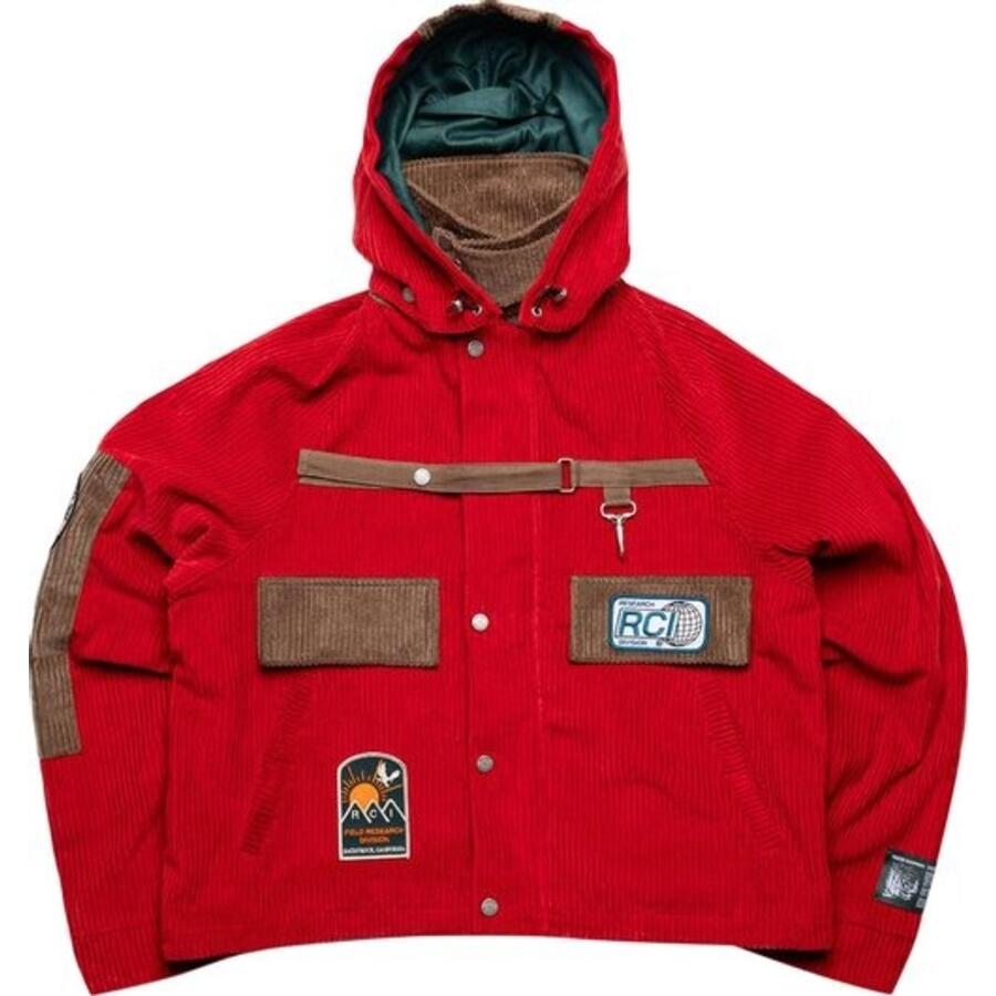 Reese Cooper Mens Red Corduroy Hunting Jacket Cover