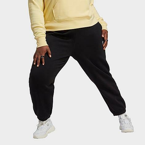 Women's adidas Originals Essentials Fleece Jogger Pants (Plus Size) Cover