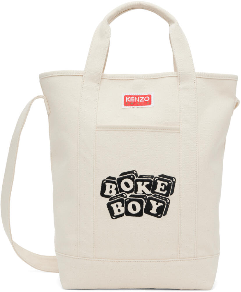 Kenzo Beige BOKE Boy Tote Cover