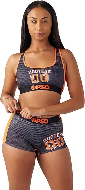 PSD Printed Boyshorts (Black/Hooters Gameday Bs) Women's Underwear Cover