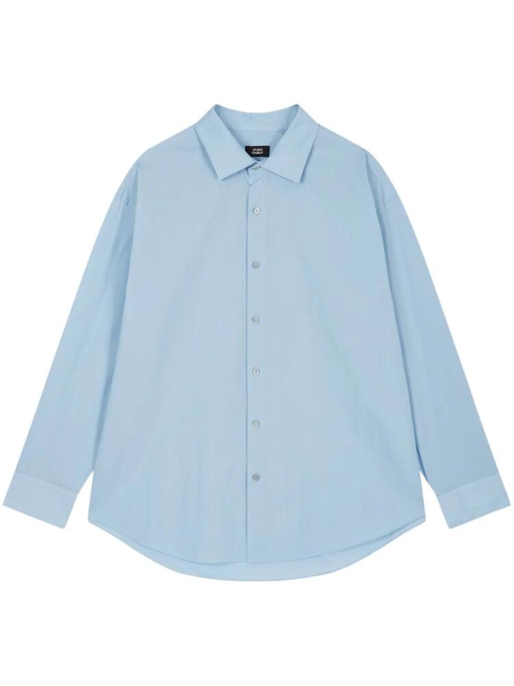 STUDIO TOMBOY long-sleeved shirt - Blue Cover