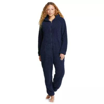 Eddie Bauer Women's Fireside Plush Fleece Camp Suit Cover