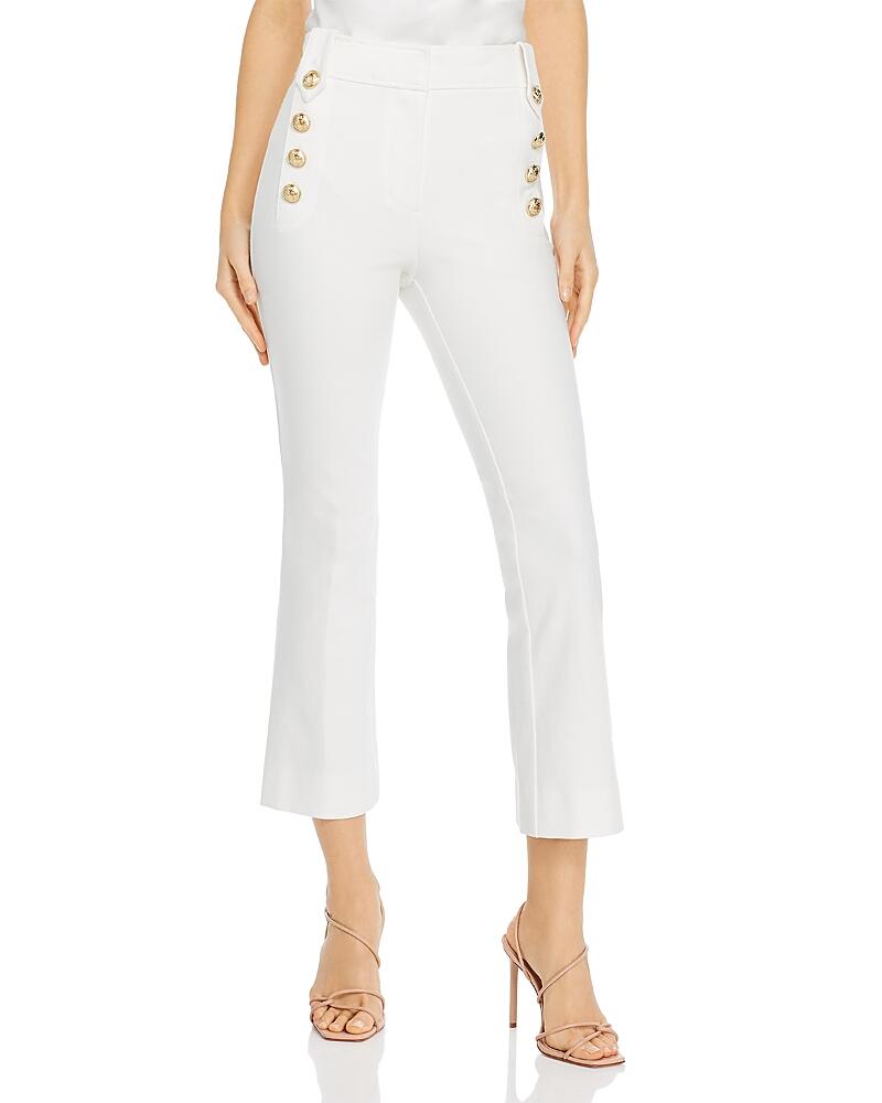 Derek Lam 10 Crosby Robertson High Waisted Crop Flare Pants Cover