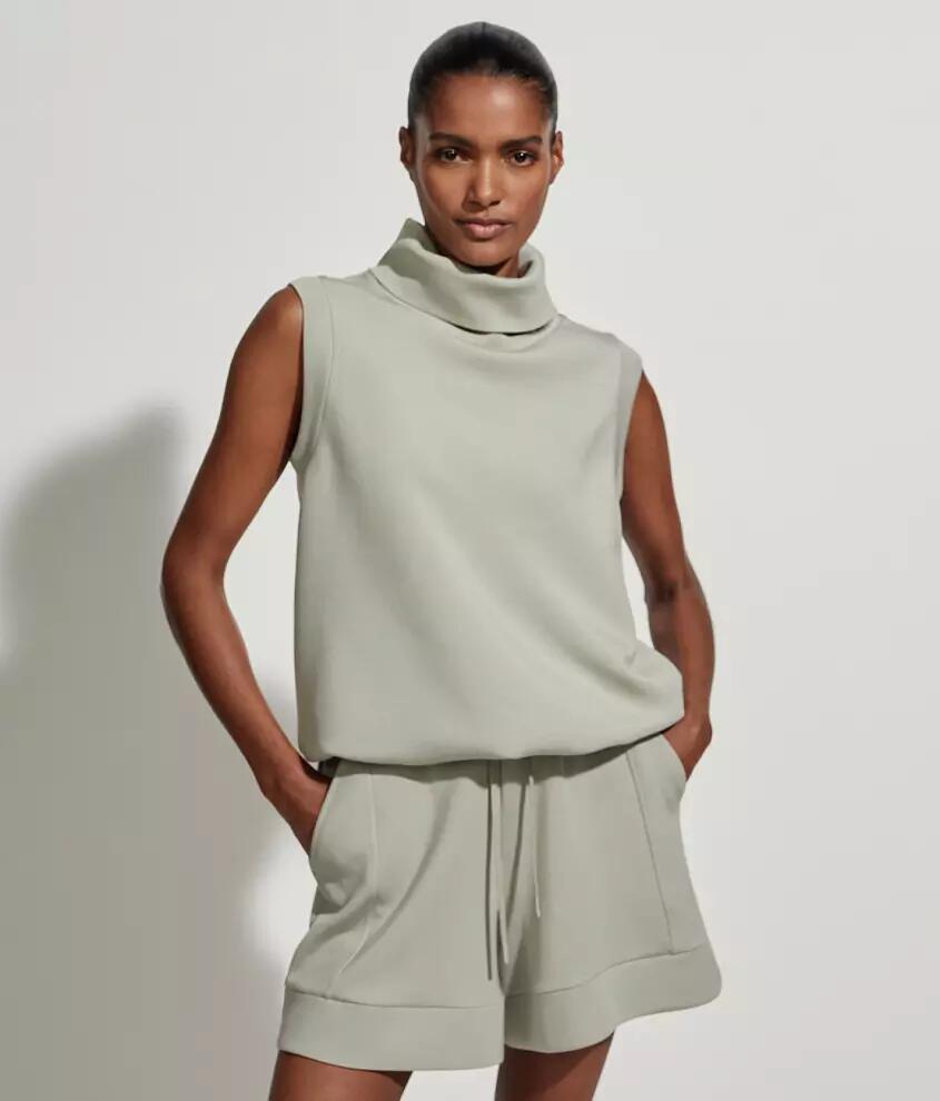 Varley Leigh Turtleneck Tank Top Cover