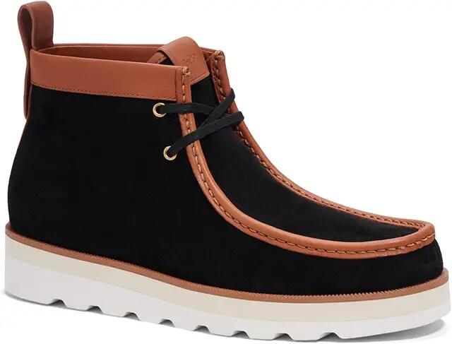 COACH Suede Chukka Boot (Black) Men's Shoes Cover