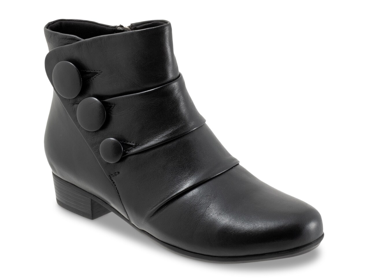 Trotters Wide Width Mila Bootie | Women's | Black Cover