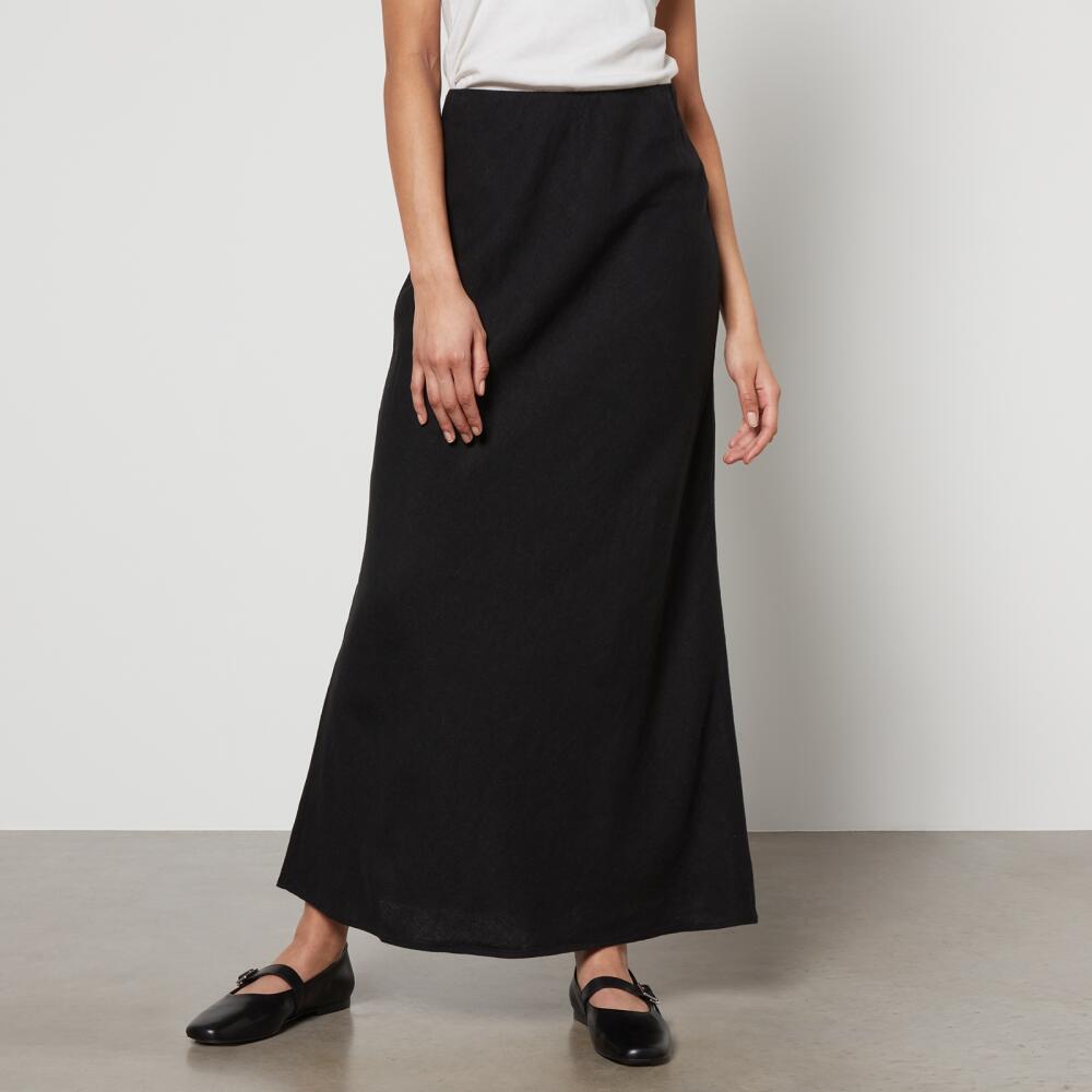 Nobody's Child Mila Linen-Blend Maxi Skirt Cover