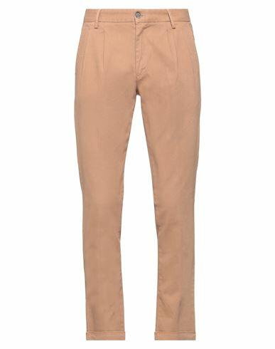 Herman & Sons Man Pants Camel Cotton, Elastane Cover