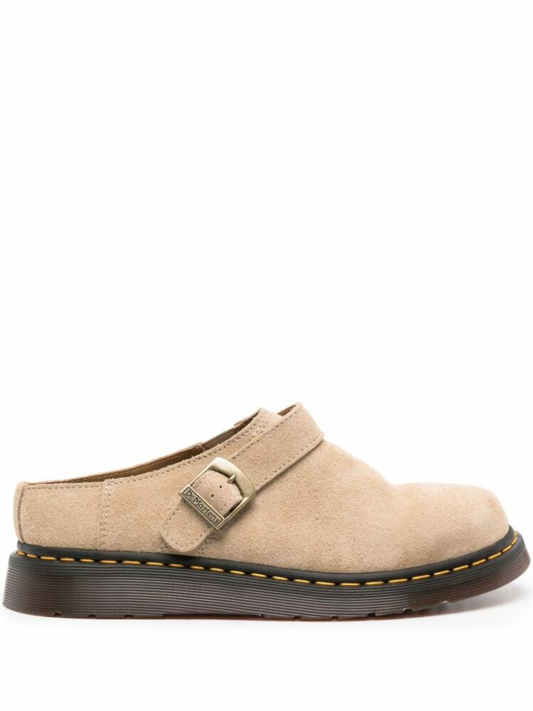 Dr. Martens Isham Desrt Oasis suede mules - Neutrals Cover